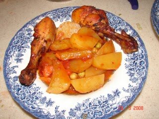 firinda sebzeli tavuk