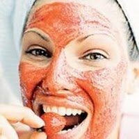 cilekli leke maskesi