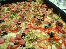 ev yapimi pizza tarifi